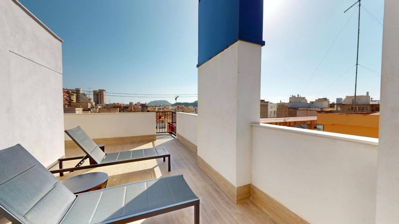 Alicante Colorful Penthouse Center 5C Apartment Exterior photo